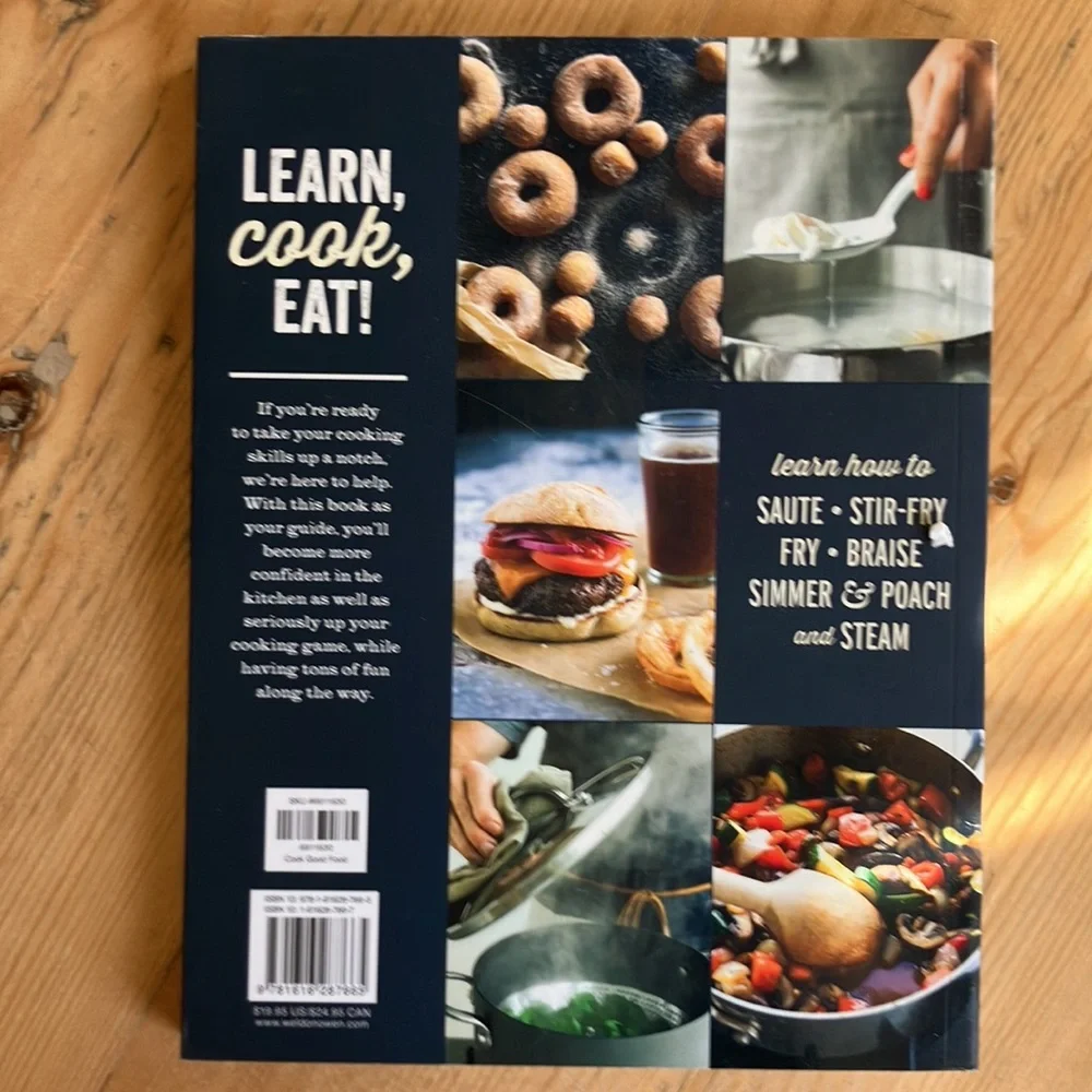 2/$30 Williams Sonoma Cook Good Food Simple Tech. & Foolproof Recipes Cookbook